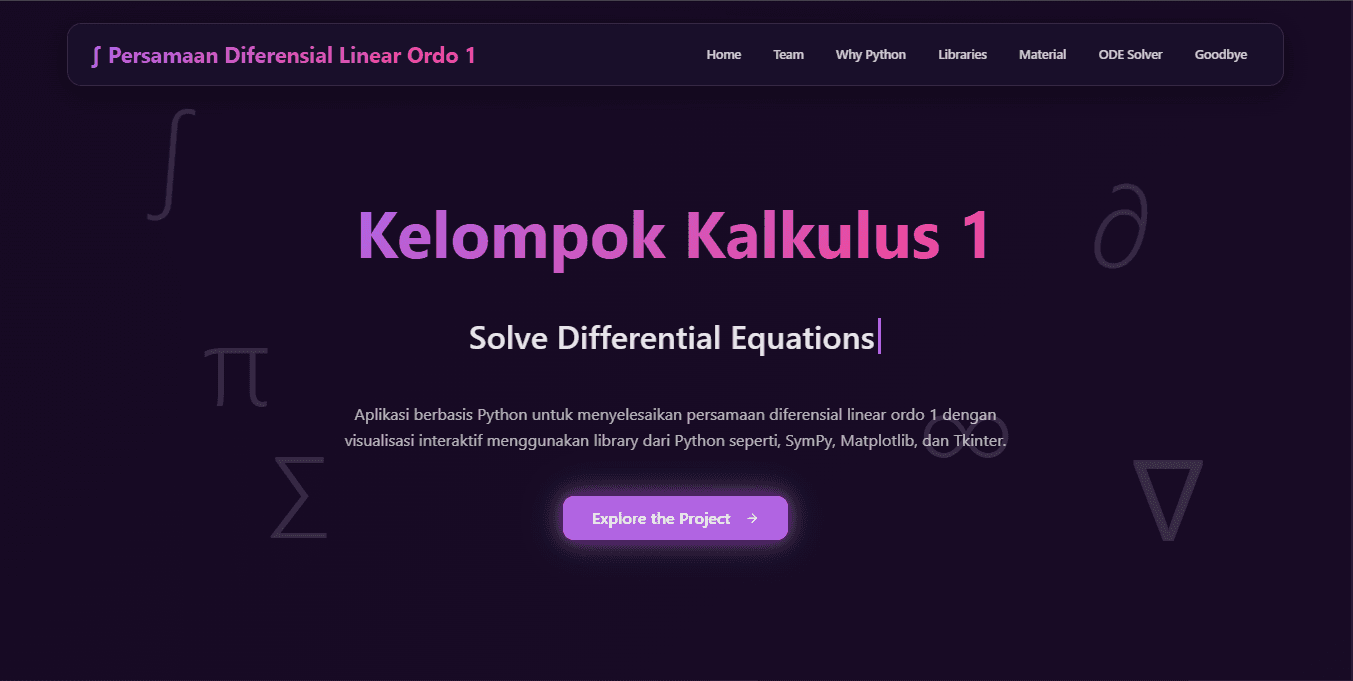 Mathematical Logic & Calculus Solver